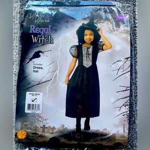 Witch Costume - Little Girl Size 3-4
